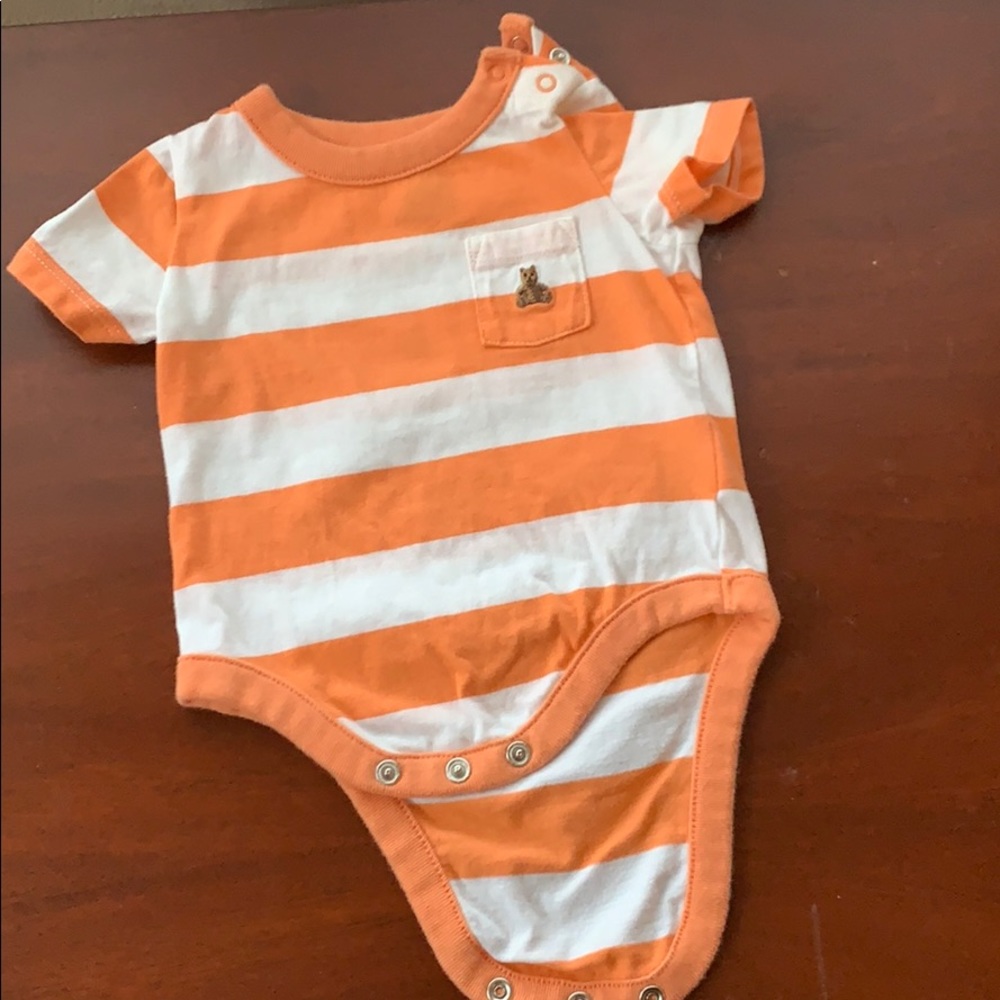 Striped onesie